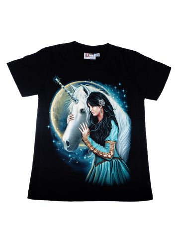Kids Unicorn and Lady T shirt