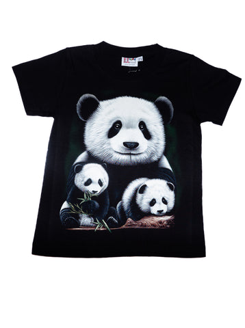 Kids Panda Bear T shirt