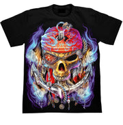 Anchor Pirate Skull T shirt - Apache Concept Store