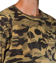 Camo Skull T-shirt - Apache Concept Store