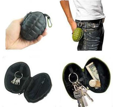 Hand Grenade Keychain Black - Apache Concept Store