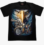 Motorcycle Eagle T shirt - Apache Concept Store