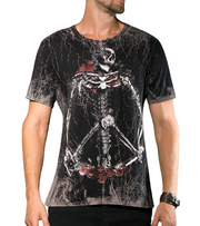 Peace Skull Crew T-shirt - Apache Concept Store