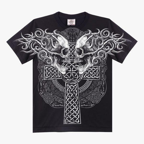 Skull and Cross T-shirt - Apache Concept Store