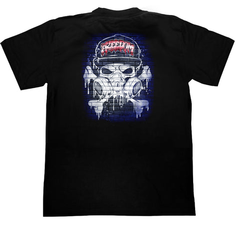 4D Graffiti Artist Skull T shirt - Apache Concept Store