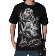 Skull Tattoo Style T shirt - Apache Concept Store